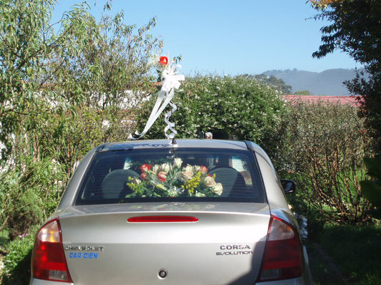 Carro de los novios