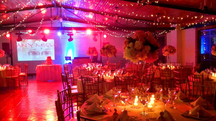 Salón matrimonio Casa El Misterio Cajicá