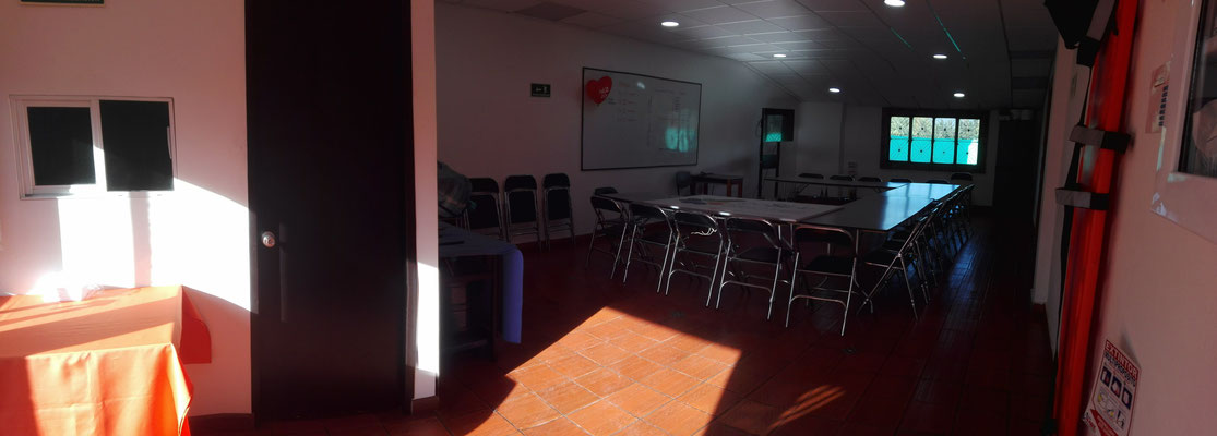 Salón auxiliar Casa El Misterio Cajicá