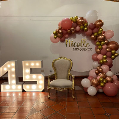 decoración quince años cajicá