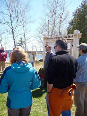 Jed speaks at the dedication