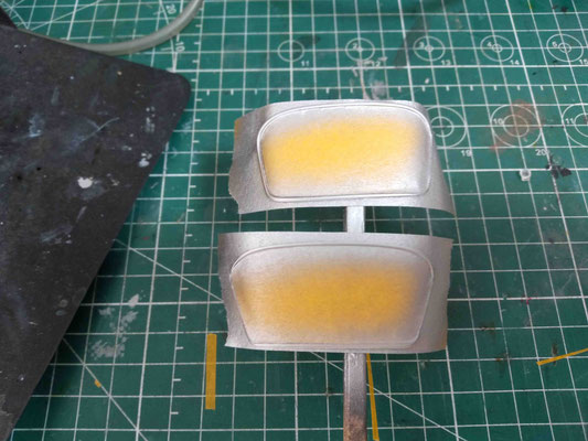 アルファロメオGTAの窓枠
