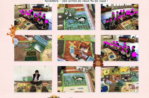 un tapis de lecture