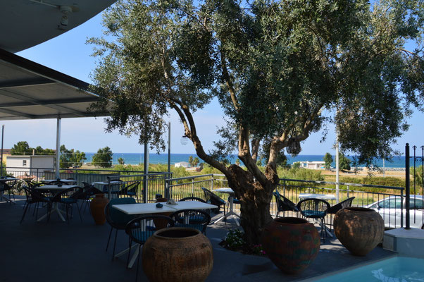 Terrasse mit Meerblick