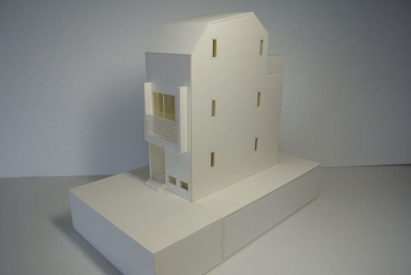 建築模型　住宅模型　断面模型