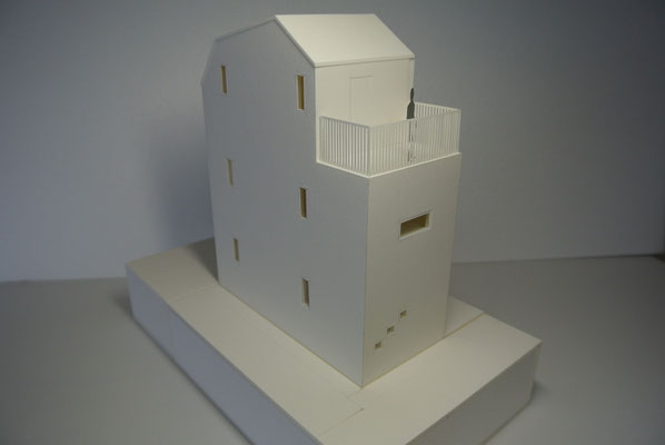 建築模型　住宅模型　断面模型