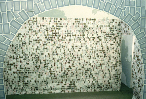 Card House, 500 x 400 x 280 cm, Frankfurt/M, 1991