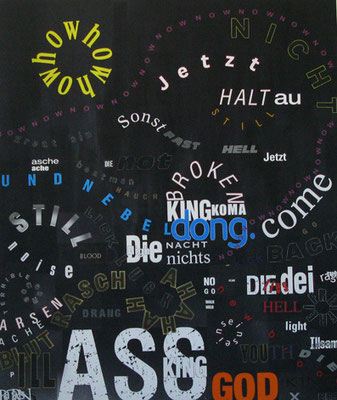 Assassins, 205 x 175 cm, 2010