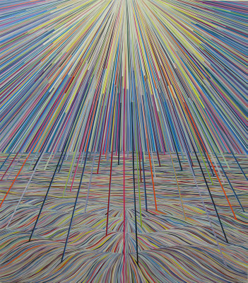 Irgendwo scheint immer die Sonne, 171 x 151 cm, 2016