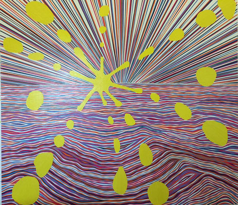 Ozonzonen, 151 x 171 cm, 2016