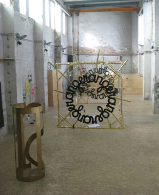 Installation view,  Amen The B-Men, Galerie Next, Dresden, 2012