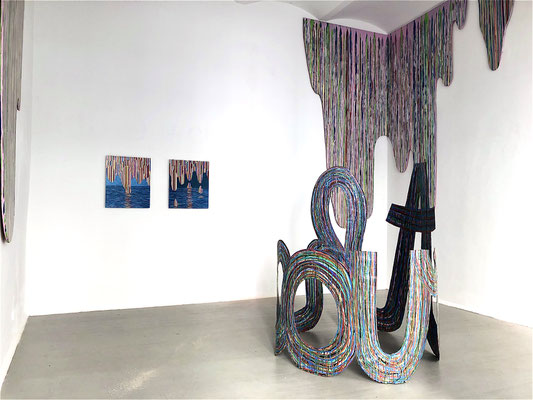 Installation View earth, Koenig2, Vienna 2019