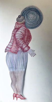Looking For Love 170 x 80 x 4 cm, (kinetic)