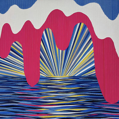 Pop Mood, 40 x 37 cm, 2018