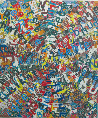 Tourette, 205 x 175 cm, 2011
