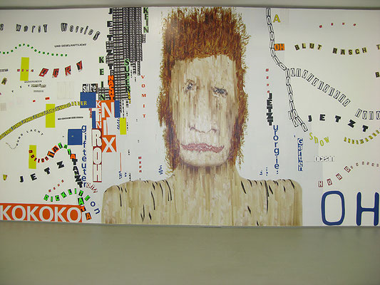Fuck The Truth, 14 x 3,5 m, 2010