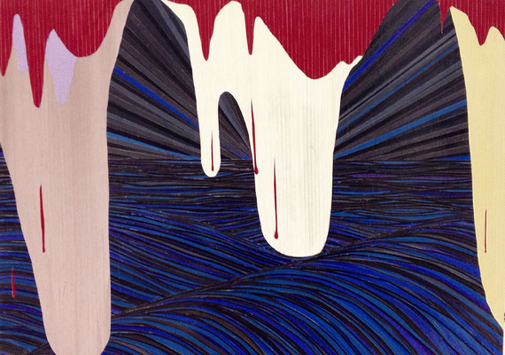 Mann und Maus, 50 x 71 cm, 2014/17