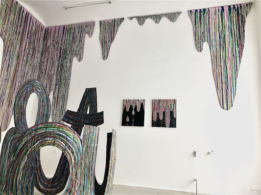 Installation View earth, Koenig2, Vienna 2019 