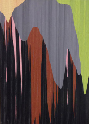 Kniet nieder und schleimt, 56 x 41 cm, 2015