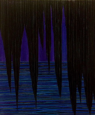 First Second Black, 71 x 56 cm, 2017