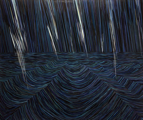 Dark Times, 175 x 208 cm, 2018