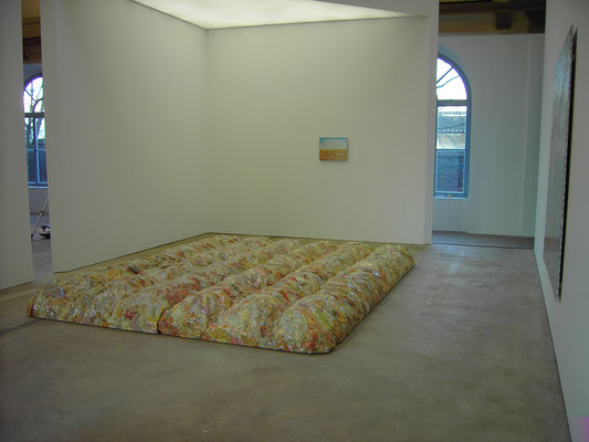 Installation view, 1 acre, 300 x 400 x 30 cm, Galerie Dogenhaus, Leipzig, 2005