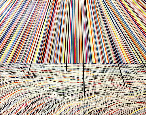 Dunkle Energie, 71 x 91 cm, 2015