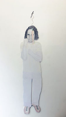 Looking For Trouble, 170 x 60 x 20cm (kinetic)