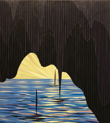 No Oil On NO Canvas, 40 x 37 cm, 2018