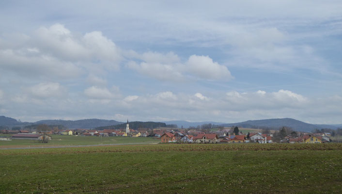 Blick auf Döfering