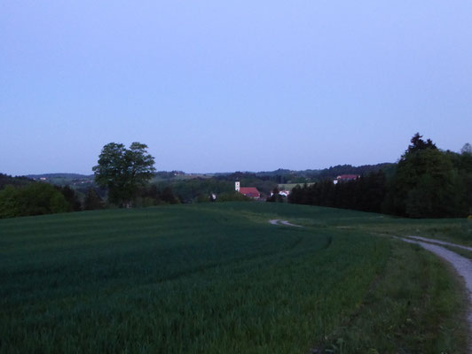 Blick zurück nach Weißenberg