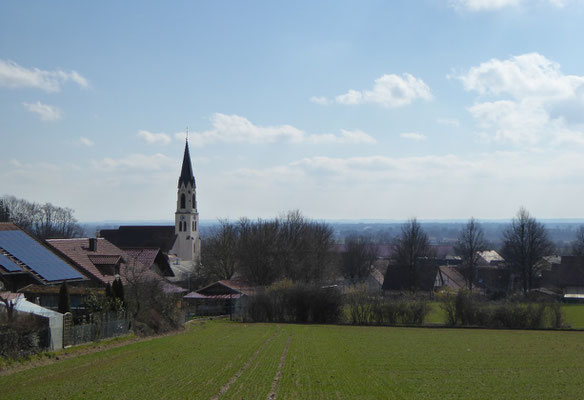 Blick auf Hofdorf