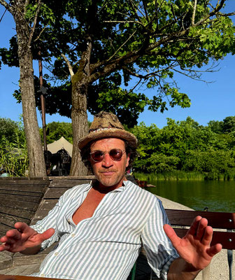 in der 'Gans am Wasser', Westpark, 25.06.25 