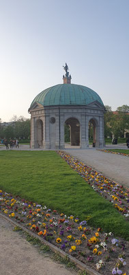 'Diana-Tempel' im Hofgarten, 11.04.2024 