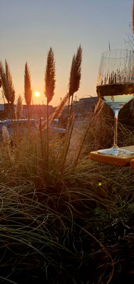 Feierabend Schoppe auf der Guatemuc Terrasse, 18.03.26 