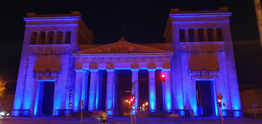 die Propyläen am Königsplatz 