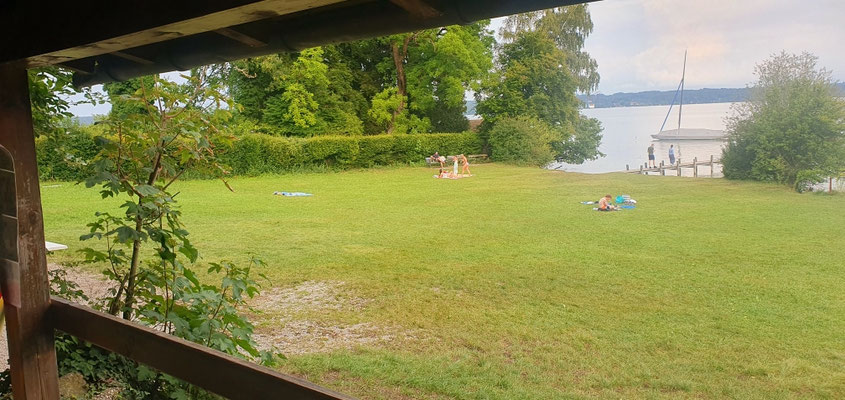 Freibadestelle, Kiosk Eisele, Tutzing, 16.08.25 