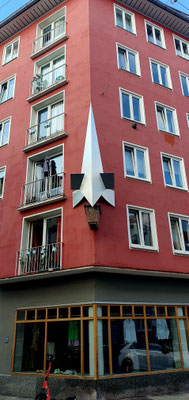Kunst am Bau, Ecke Adalbert-/Nordendstraße, 17.08.25