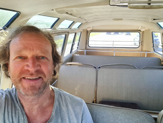 im VW T1 zum Tech-Check