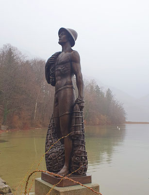 Fischerbüste am Kochelsee, 24.02.26