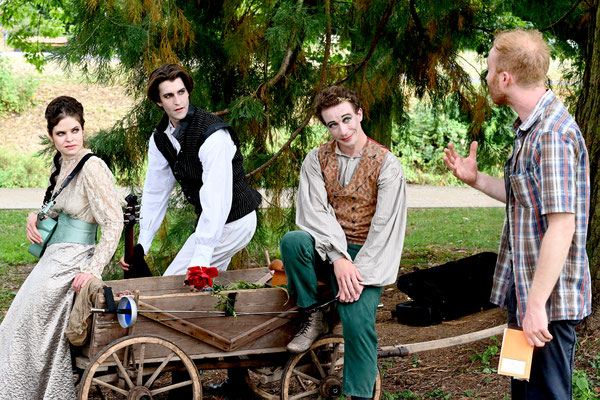 © Eugen Sommer, SHAKESPEARES GEHEIMNIS (UA; 2025), Burgfestspiele Bad Vilbel
