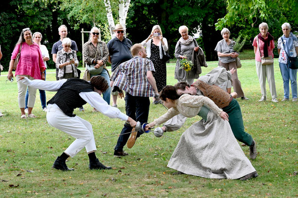 © Eugen Sommer, SHAKESPEARES GEHEIMNIS (UA; 2025), Burgfestspiele Bad Vilbel