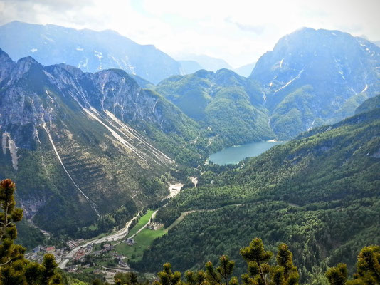 Herrlicher Blick auf den Raibler See