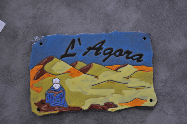 Plaque de maison sur commande