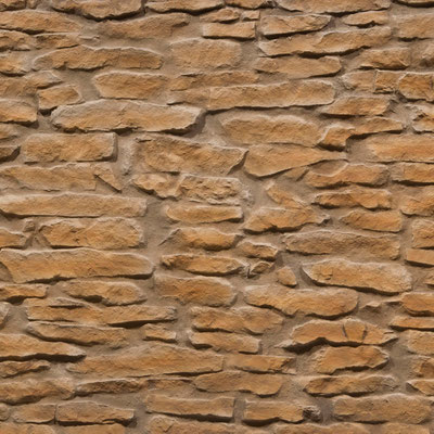 GFK 3D Steindekorpaneele Lajas ocre