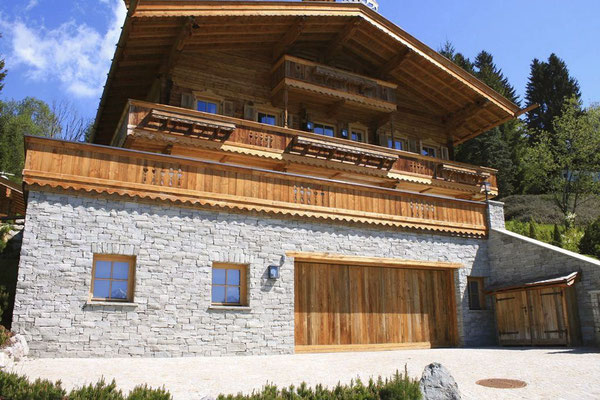 Trockenmauerstein Fassade