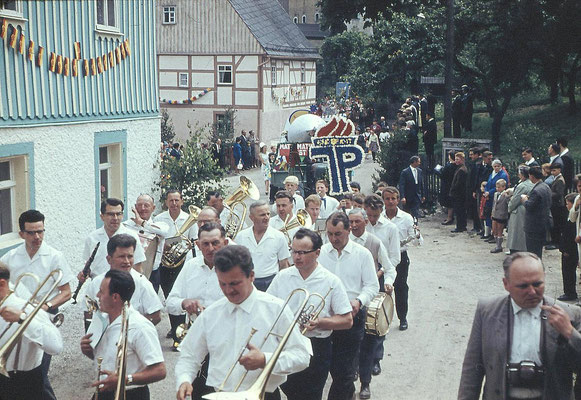  Wünschendorf Erzgebirge Schul und Heimatfest 1965 J.Pflugbeil