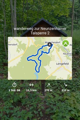 Wanderung rund um Wünschendorf