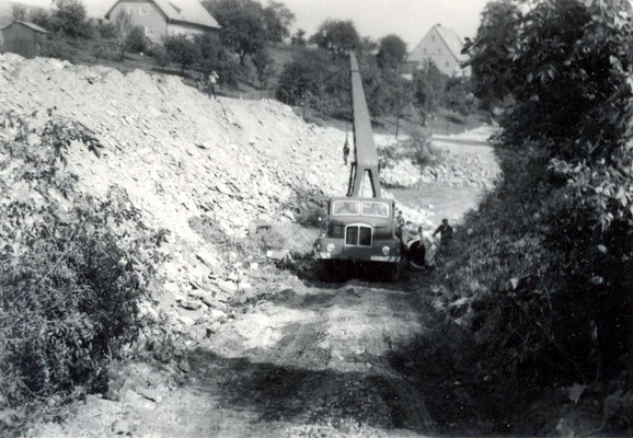 Mülldeponie Wünschendorf Erzgebirge 1969
