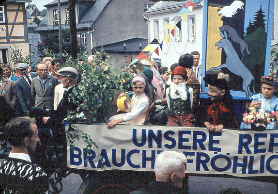 Wünschendorf Erzgebirge Schul und Heimatfest 1965 J.Pflugbeil